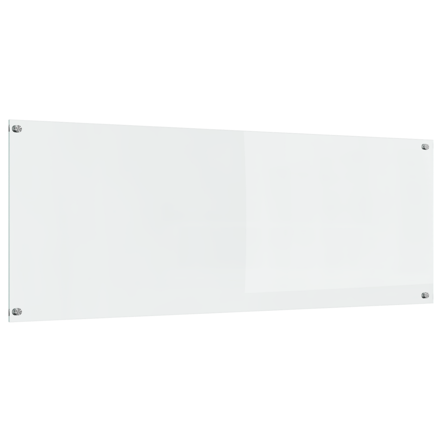 Kitchen Backsplash Transparent 110 x 40 x 0.6 cm Tempered Glass
