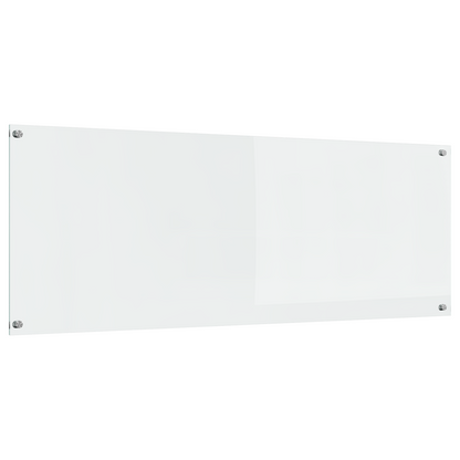 Kitchen Backsplash Transparent 110 x 40 x 0.6 cm Tempered Glass