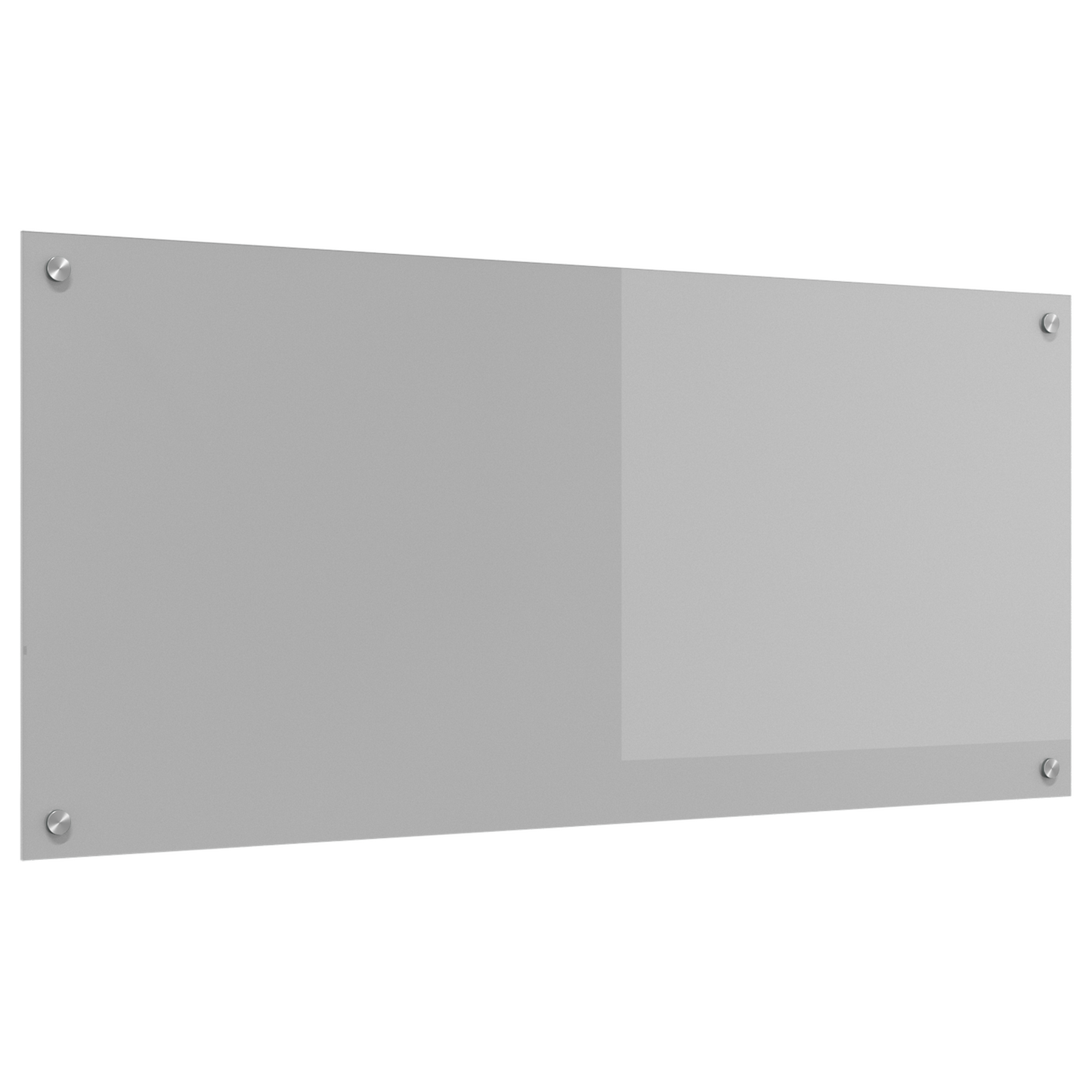 Kitchen Backsplash Light grey 110 x 50 x 0.6 cm Tempered Glass