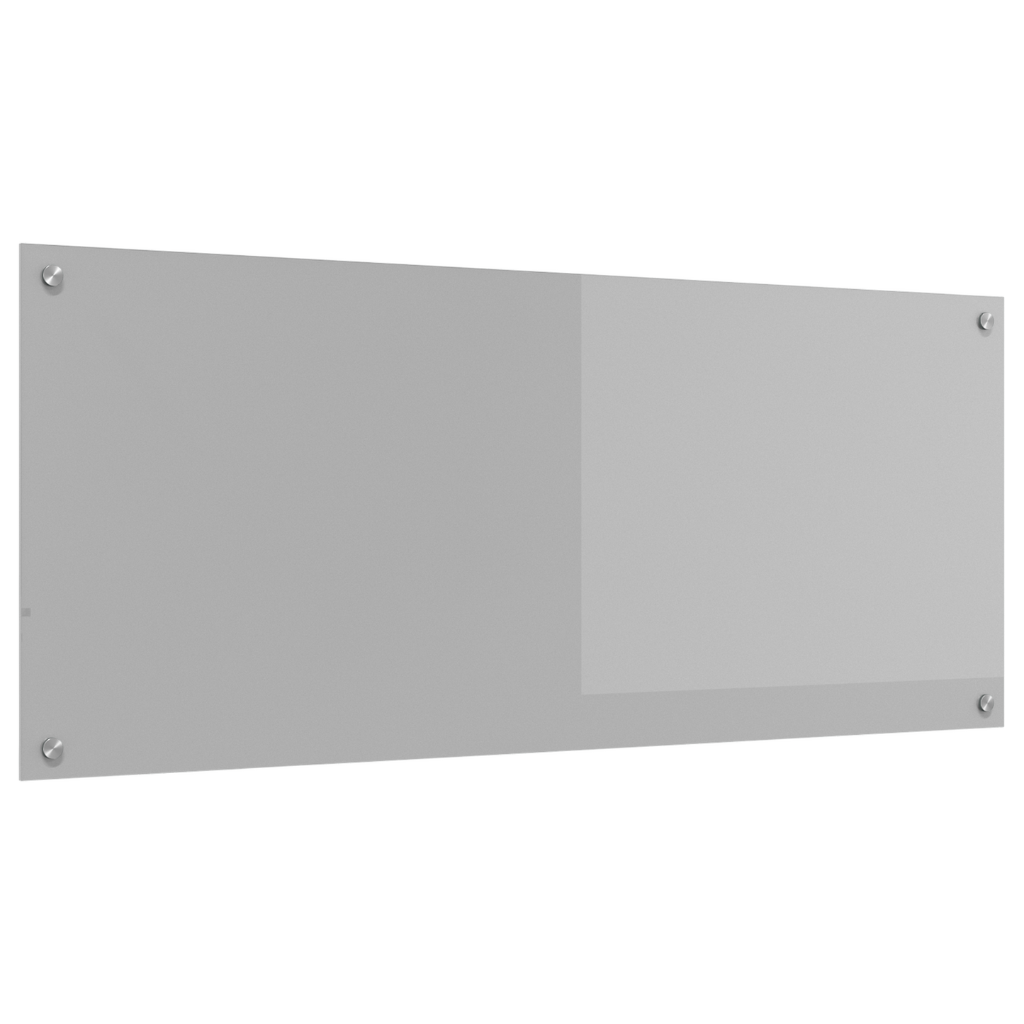 Kitchen Backsplash Light grey 120 x 50 x 0.6 cm Tempered Glass