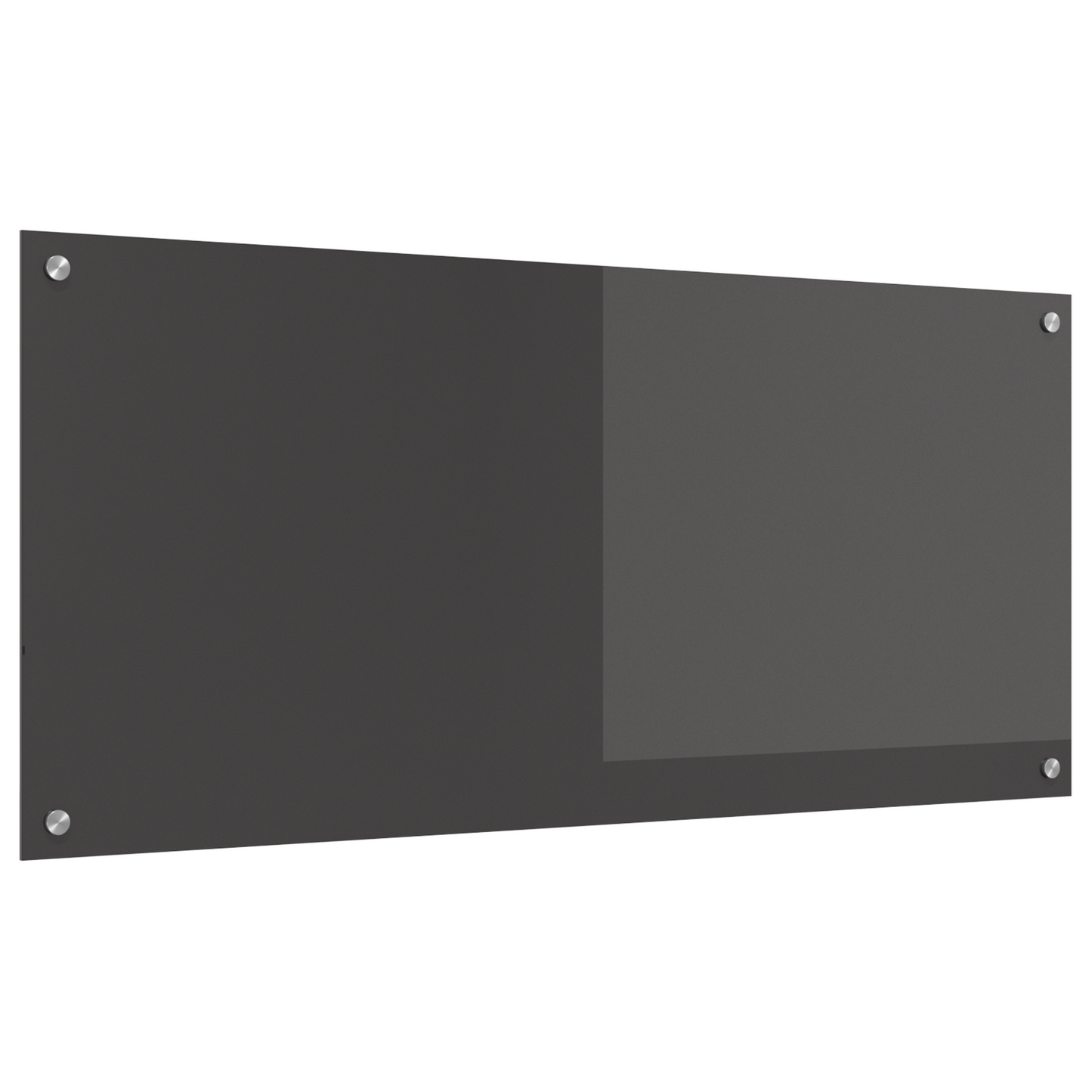 Kitchen Backsplash Dark grey 110 x 50 x 0.6 cm Tempered Glass