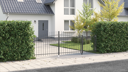Garden Gate Black 150 x 400 cm