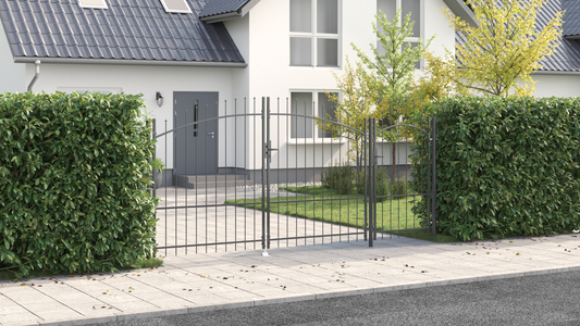 Garden Gate Black 175 x 400 cm