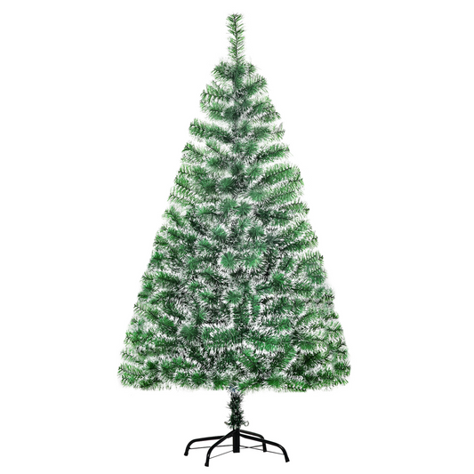 5ft Indoor Christmas Tree Artificial Deco Xmas Gift Metal Stand 416 Tips
