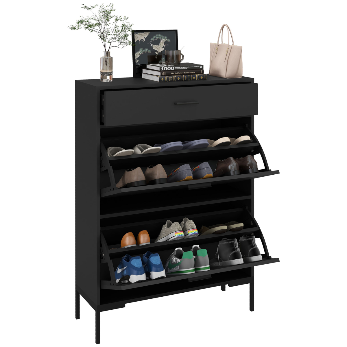 HOMCOM 12V Two-Seater Kids Electric Ride-On Car w/ Electric Bucket - Green