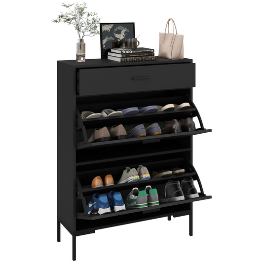 HOMCOM 12V Two-Seater Kids Electric Ride-On Car w/ Electric Bucket - Green